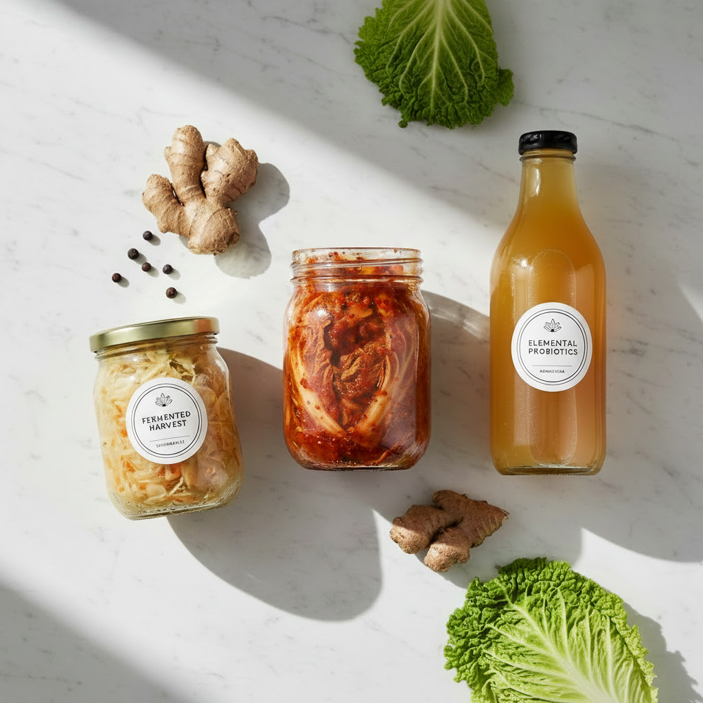 Kimchi & Sauerkraut