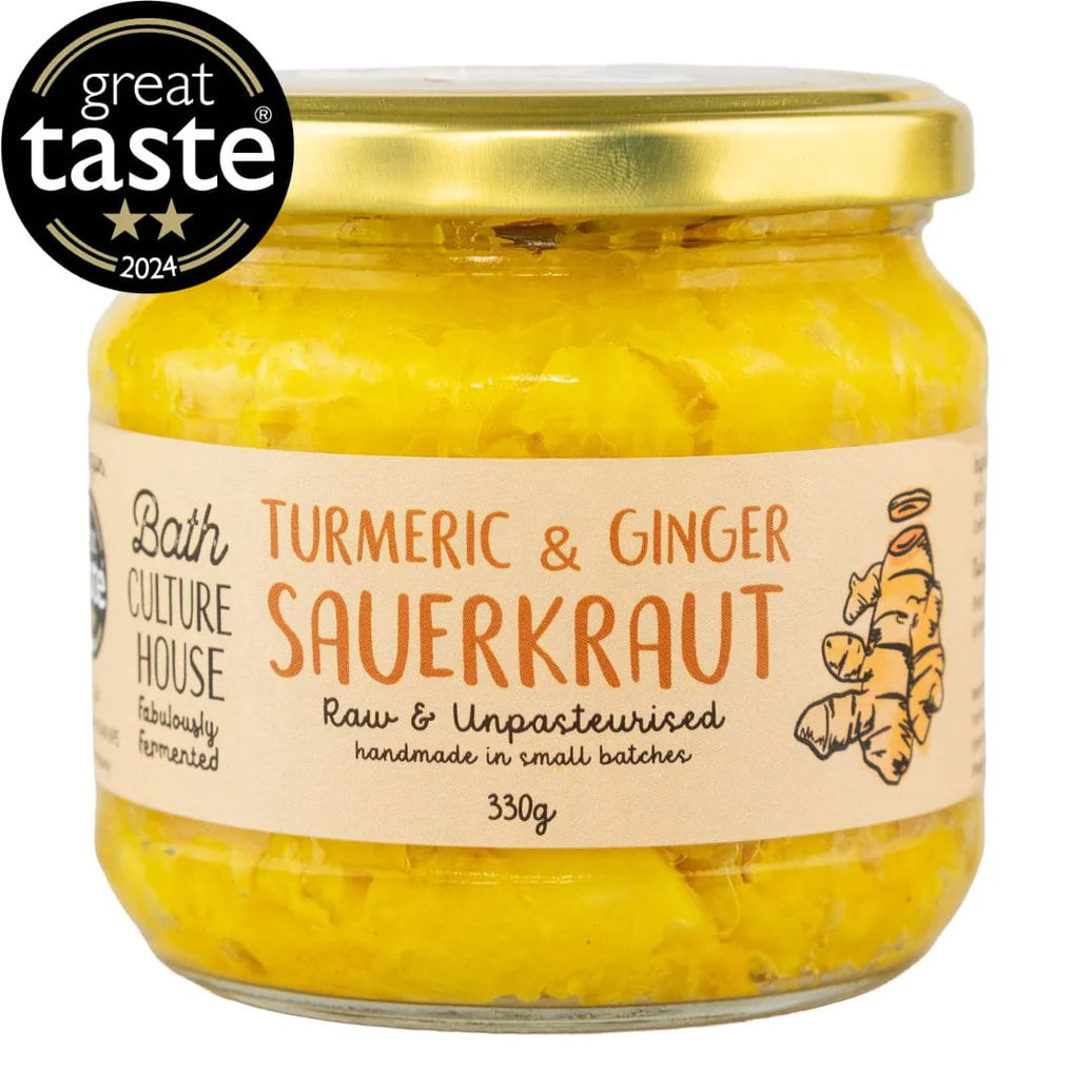 Ginger & Turmeric Sauerkraut