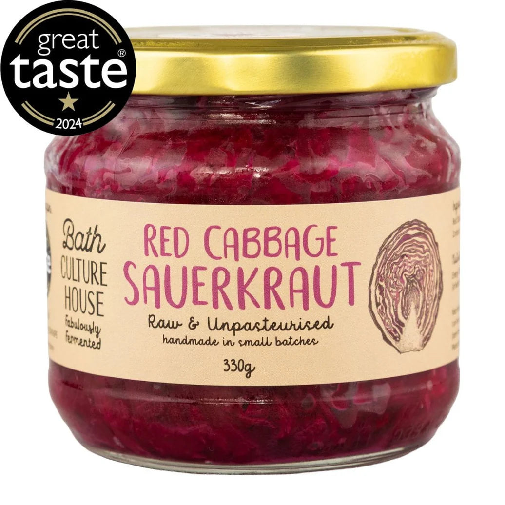 Red Cabbage Sauerkraut
