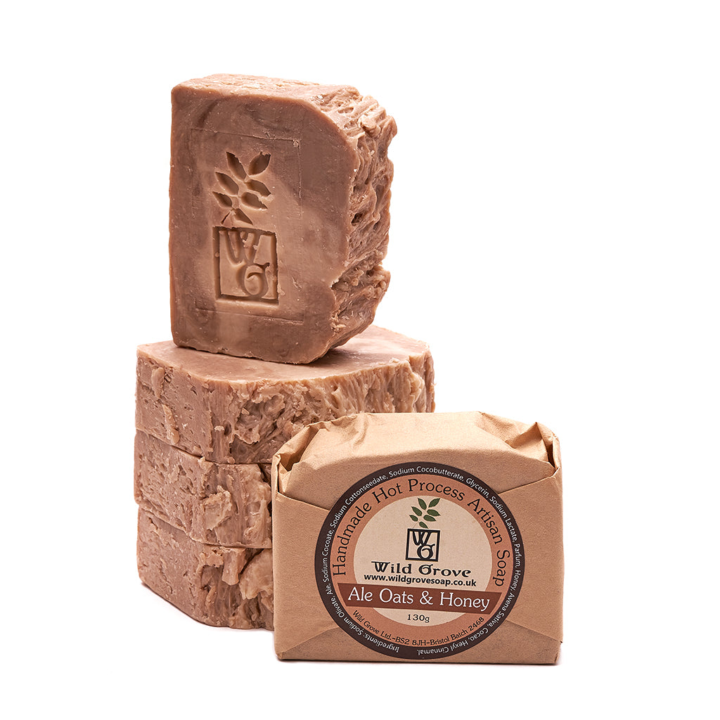 Wild Grove Soap Bar - Ale, Oat & Honey