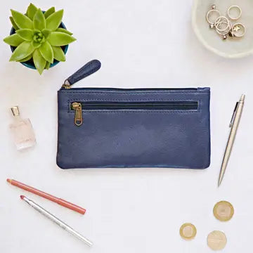 Purse (mint, blue and orange)