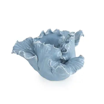 Blue Flower Tealight Holder