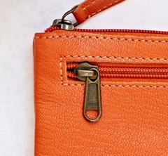 Purse (mint, blue and orange)