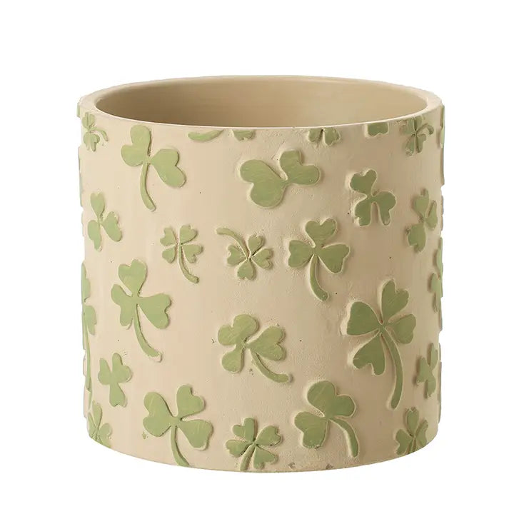 4 Leaf Clover Plant Pot