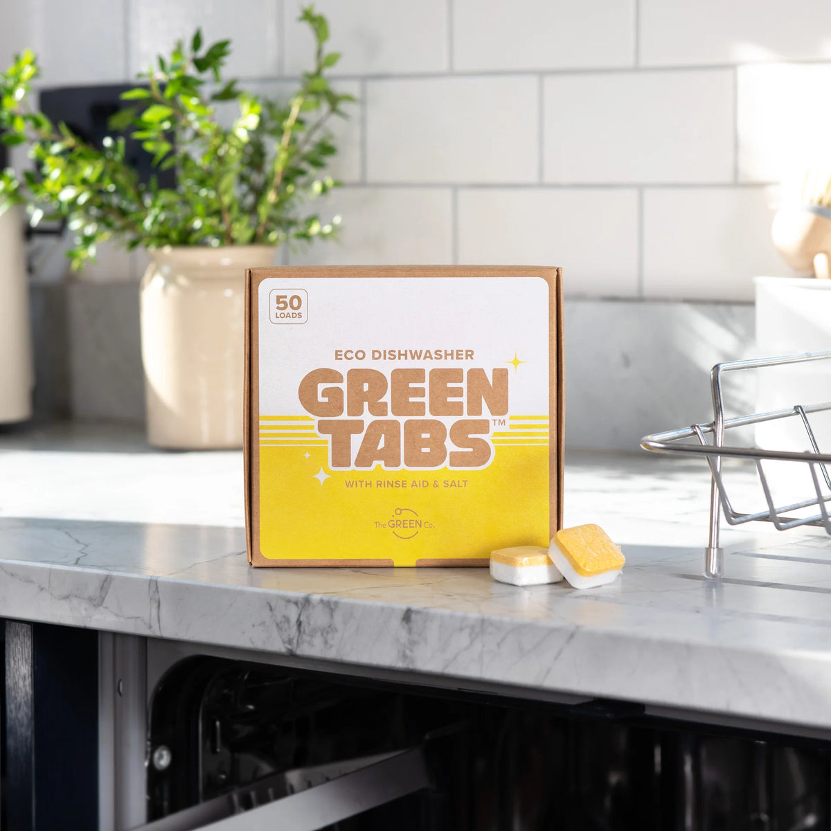 Green Tabs Dishwasher Tablets (50 tablets)