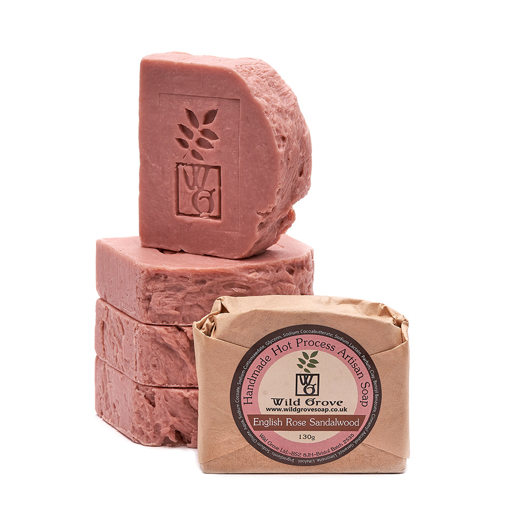 Wild Grove Soap Bar - English Rose & Sandalwood
