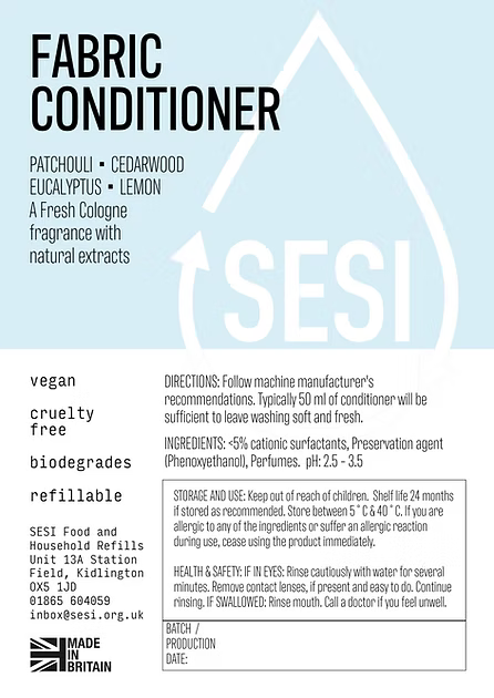 Fabric Conditioner - refill