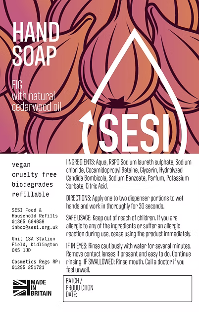 Sesi Fig Hand Soap