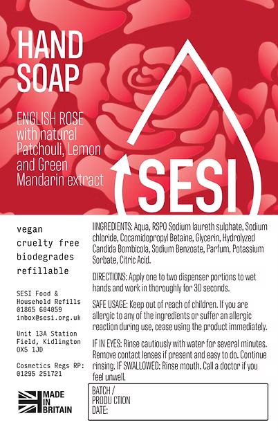 Sesi Rose Hand Soap