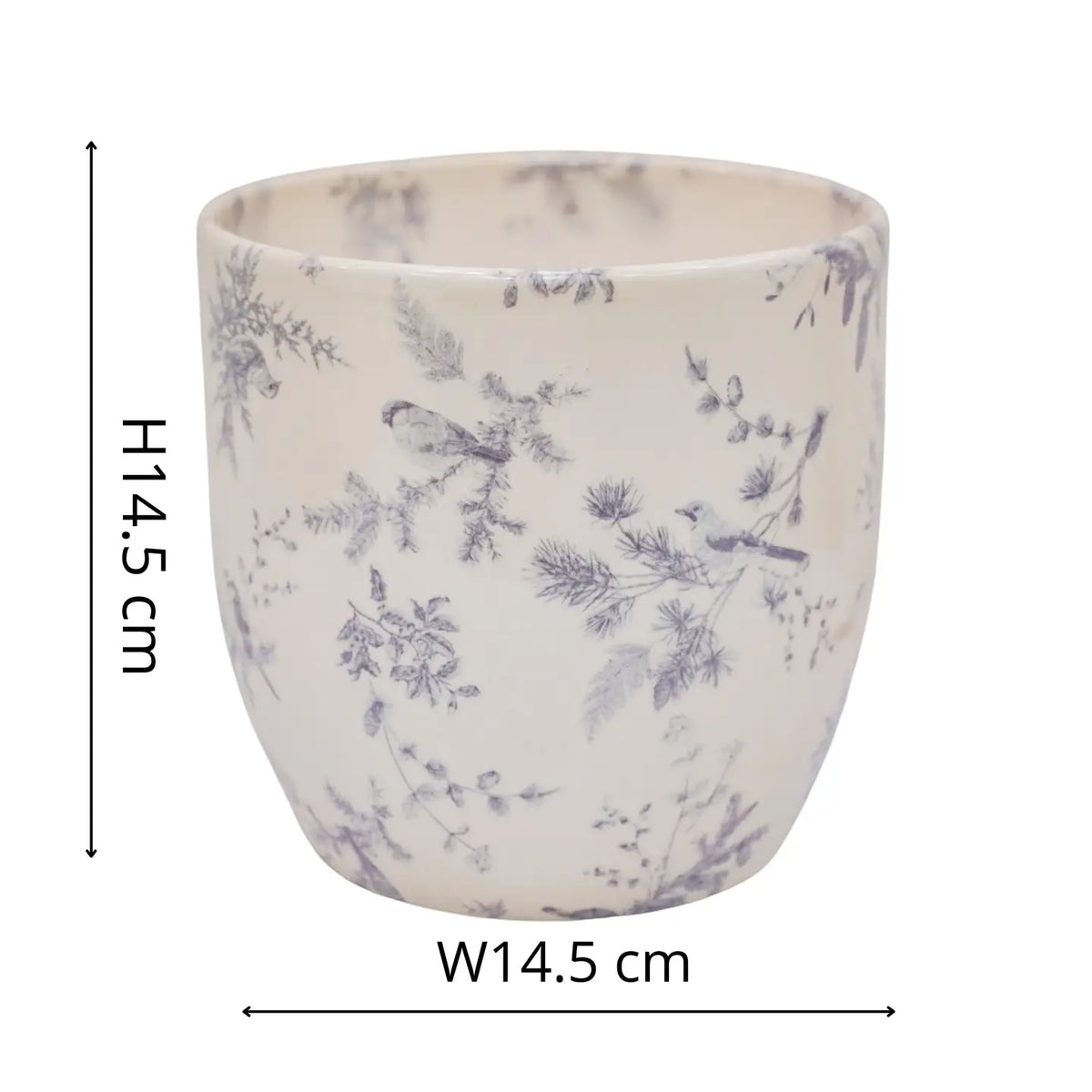 Monzo Vintage Bird Pot