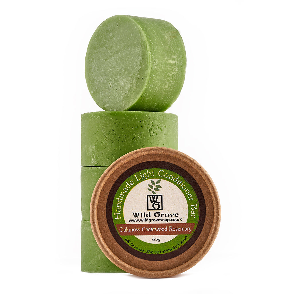 Wild Grove Conditioner Bar - Oakmoss & Cedarwood