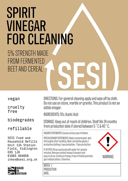 Cleaning Vinegar - refill