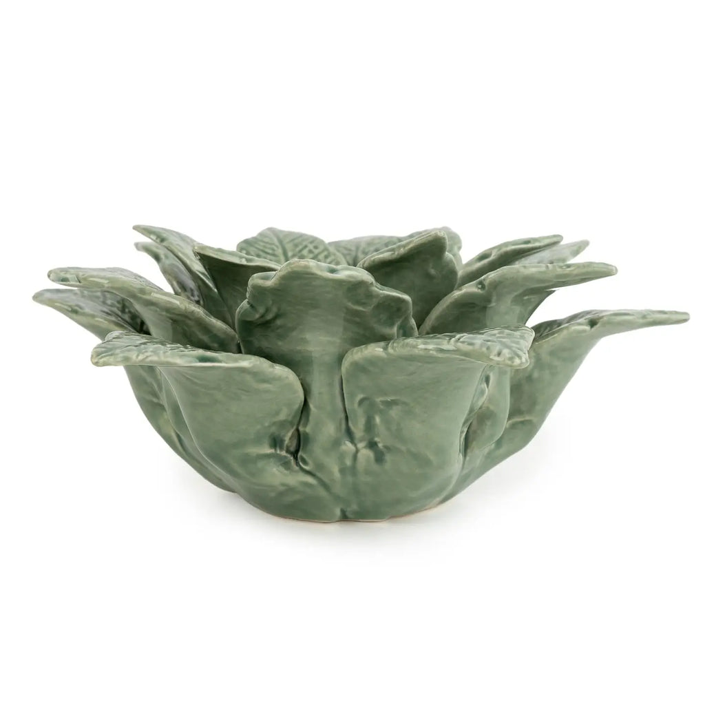 Green Leaf Tealight Holder