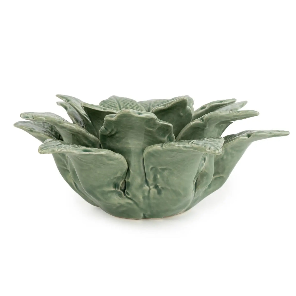 Green Leaf Tealight Holder